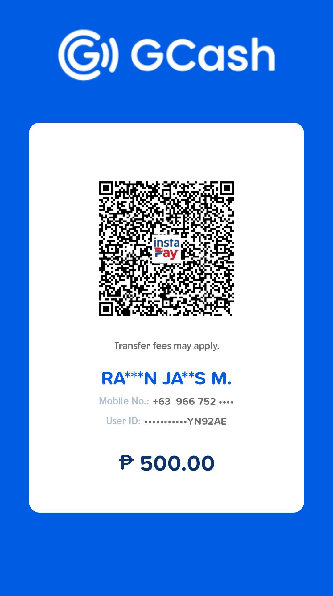 Jopesh GCash QR